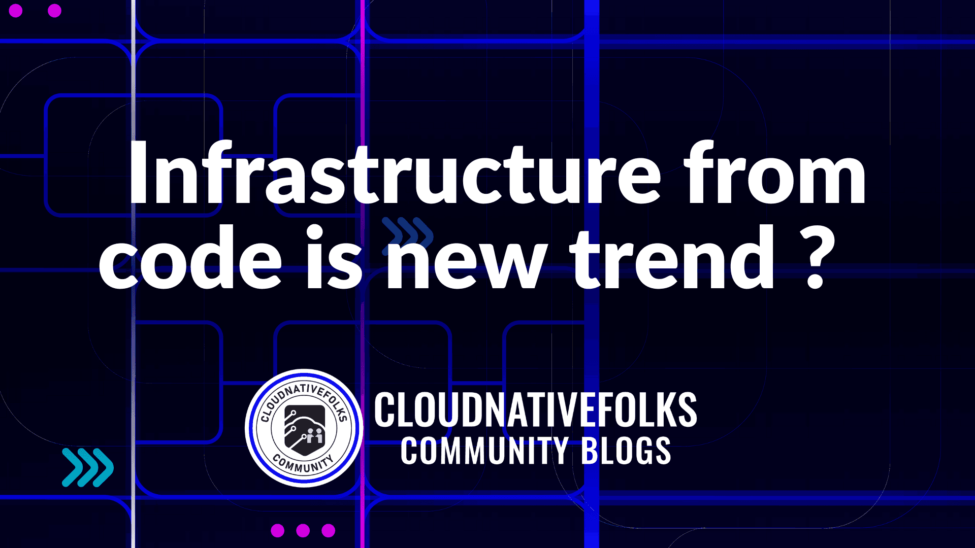 Infrastructure from code is new trend ?